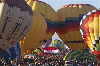 USA, New Mexico, Albuquerque, Balloon fiesta