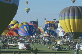 USA, New Mexico, Albuquerque, Balloon fiesta