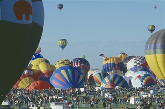 USA, New Mexico, Albuquerque, Balloon fiesta