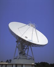 FRANCE, Brittany, French Telecom Satellite Dish