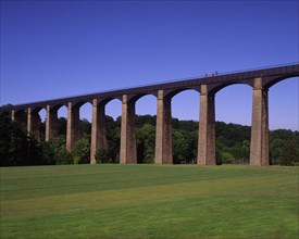 WALES, Clwyd, Pont Cysyllte, Shropshire Union Canal Aqueduct
