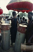 GHANA, Music, Traditional drummers