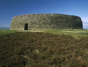 IRELAND, County Donegal, Grianan of Aileach, Circular fort believed to have been originally built