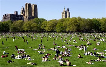 USA, New York State, New York City, Central Park. Great Lawn