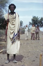 ETHIOPIA, Tribal People, A Tigray man.  The Tigray are highland farmers and tend to belong to the