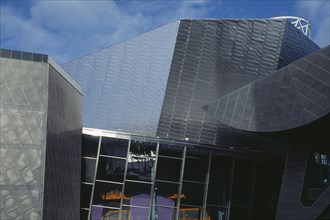 ENGLAND, Greater Manchester, Manchester, Exterior view of the Lowry Arts Centre