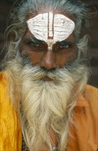 NEPAL, Kathmandu, Durbar Square, Hindu sadhu holy man