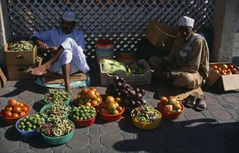 OMAN, Muscat, Fruit and vegetables on sale at Muttrah souk