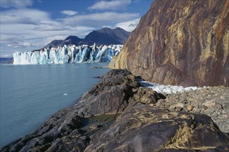 ARGENTINA, Patagonia, Santa Cruz, "Parque Nacional Los Glaciares, Lago Viedma and Glaciar Viedma. "