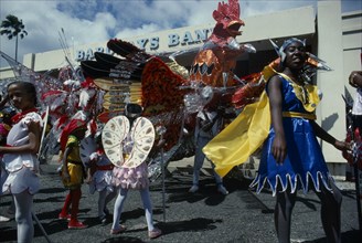 WEST INDIES, St Lucia, Castries, Carnival street parade