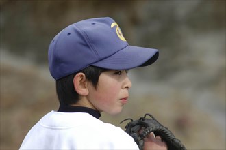 JAPAN, Chiba, Tako, "12 year old 6th grader, Kazuma Kikawa, pitches for Toujou Shonen Yakyu