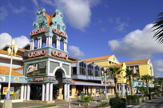 WEST INDIES, Dutch Antilles, Aruba, Oranjestad. Crystal Casino on L G Smith Boulevard