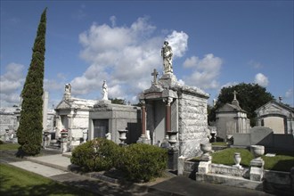 USA, Louisiana, New Orleans, Graveyard vaults