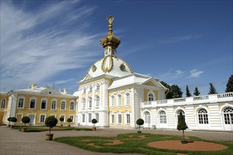 RUSSIA, St Petersburg, Peterhof Palace also known as Petrodvorets. Monplaisir palace