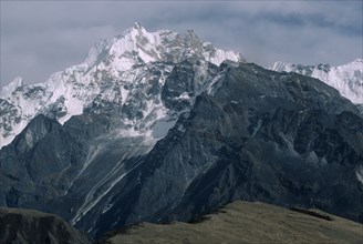 BHUTAN, Laya, Tsenda Kang Mountain.