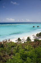 WEST INDIES, St Vincent & The Grenadines, Canouan, Offshore treatment rooms of the Amrita Spa and