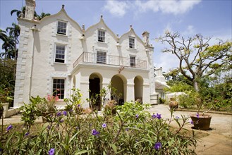 WEST INDIES, Barbados, St Peter, The Jacobean plantation house and garden of St Nicholas Abbey