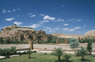 MOROCCO, Ait Benhaddou, Kasbah and village famous for appearing in films such as Jesus of Nazareth