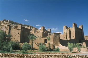 MOROCCO, Ait Benhaddou, Kasbah famous for appearing in films such as Jesus of Nazareth and Lawrence