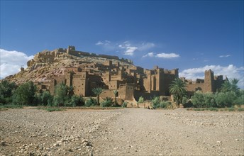 MOROCCO, Ait Benhaddou, Kasbah famous for appearing in films such as Jesus of Nazareth and Lawrence