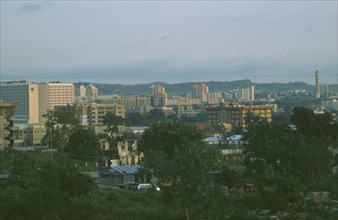 NIGERIA, Abuja, City skyline.