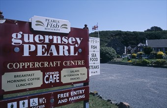 UNITED KINGDOM, Channel Islands, Guernsey, St Peters. The Guernsey Pearl and Coppercraft centre
