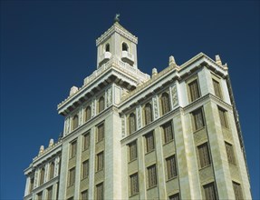 CUBA, Havana, Former headquaters of the Bacardi company now restored for use as offices. View of