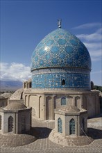 IRAN, Kerman Province, Mahan, Safavid Cupola. Tomb of the Sufi Dervish Shah Nematollah Vali.