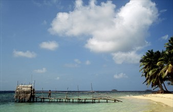 PANAMA, San Blas Islands, Isla Pequena, "The 'Comarca de Kuna Yala' is a narrow 226km strip of the