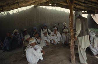 AFGHANISTAN, Mohmaud, "A jirga, traditional tribal assembly of elders which takes decisions by