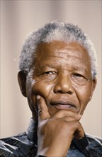 SOUTH AFRICA, People, Politics, Portrait of former president Nelson Mandela.