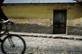 GUATEMALA, Quetzatenango, Xela, "A backstreet in the outskitrs of the Guatemalan town of Xela. A