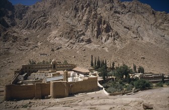 EGYPT, Sinai Desert, St Catherines Monastery, Greek Orthodox Monastery founded in AD 527 by Emperor
