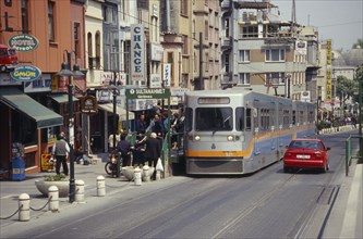 TURKEY, Istanbul , Modern electric tram