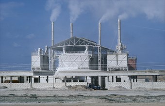 EGYPT, Borg-el-Arab, Cement factory.