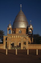 SUDAN, Omdurman, "Tomb of the Madhi, Muhammad Ahmad ibn as Sayyid Abd Allah.  Exterior and silver