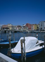 ITALY, Veneto, Chioggia, "The seaside town by the Adriatic Sea., South end of Laguna Venata,  Ferry