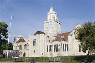 ENGLAND, Hampshire, Portsmouth, The Anglican Cathedral Church of St Thomas of Canterbury started in