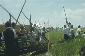 ZAMBIA, Festivals, Lozi Kuomboka annual traditional ceremony in honour of the Lozi king or Litunga