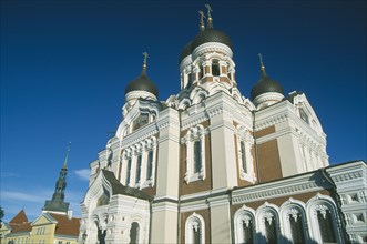ESTONIA, Tallinn, Aleksander Nevsky Russian Orthodox Cathedral exterior.