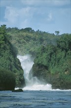 UGANDA, National Park, Murchison Falls.