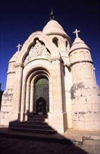 CROATIA, Dalamatia, Brac, Supetar Petrinovic mausoleum. The Petrinovic mausoleum by Toma Rosandic