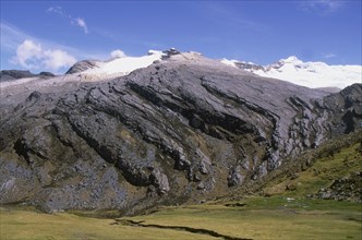 COLOMBIA, Cordillera, Boyaca, "Boquedera de la Ventura, Sierra Nevada de Cocuy, Mountain scene with