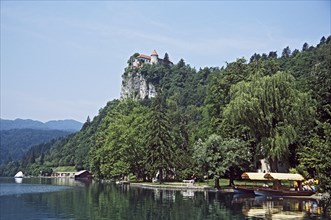 SLOVENIA, Lake Bled, "The castle is one of the most beautiful and important monuments in Slovenia.