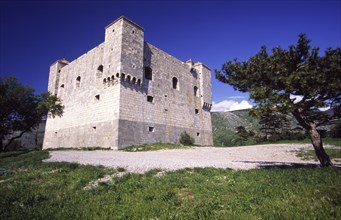 CROATIA, Kvarner, Senj, "Nehaj fortres built in 1558 by the military Captain of Senj, Ivan