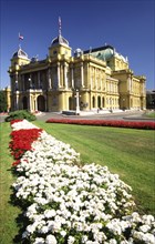 CROATIA, Zagreb, "National Theatre, located at the centre of Marshal Tito Square is the country's