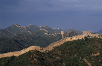 CHINA, Beijing, Jinshanling, "Great Wall of China Jinshanling section, Ming Dynasty 1368-1389,