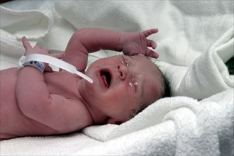 CHILDREN, Babies, Birth, "Kylan Stone, newborn baby girl in hospital."