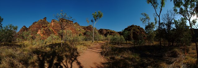 Australia, Western Australia, Kununurra, Panorama Of The Hidden Valley - Kununurra