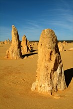Australia, Western Australia, Cervantes, The Pinnacles rock formations.